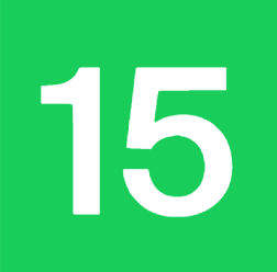 15min logotipas